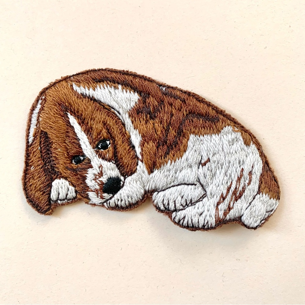 English Springer Spaniel / Beagle Sew On Patch